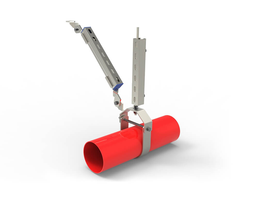 单项-侧向抗震支吊架