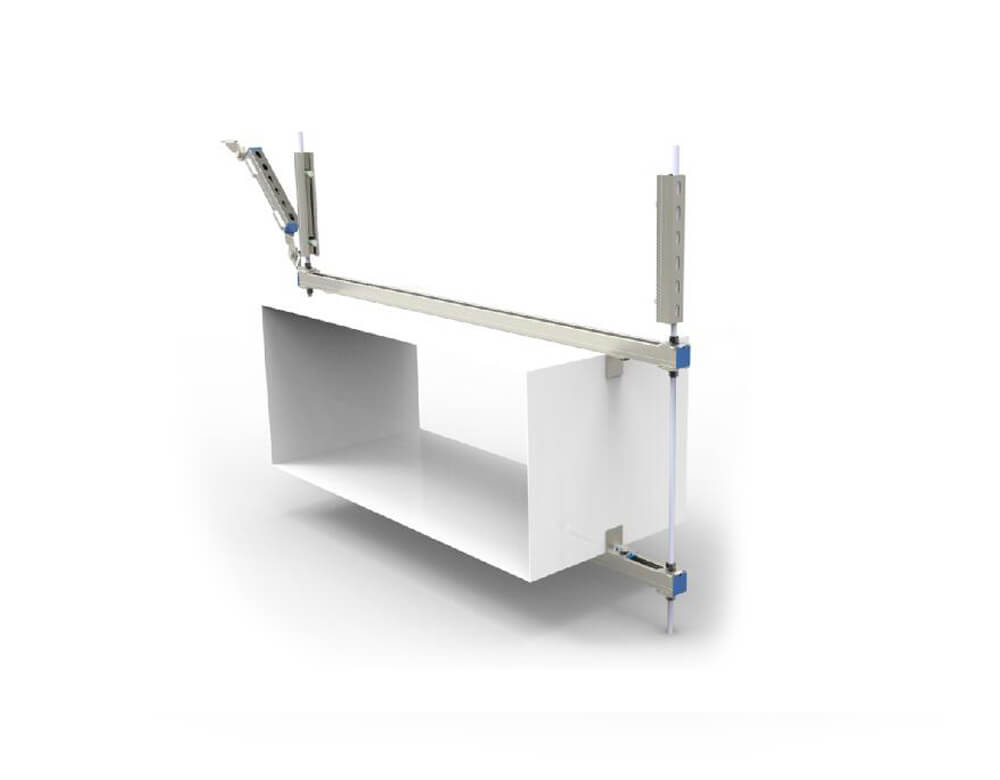 通风排烟管道-侧向抗震支吊架